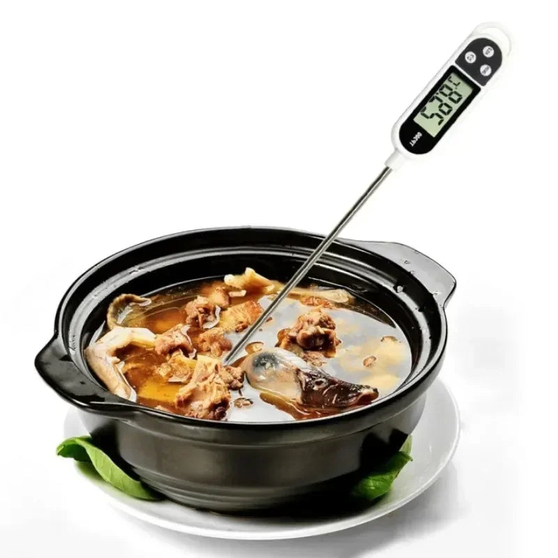 Food Thermometer TP300 Digital Kitchen Water Oil Thermometer for Meat Cooking Food Probe BBQ Electronic Oven Kitchen Tools