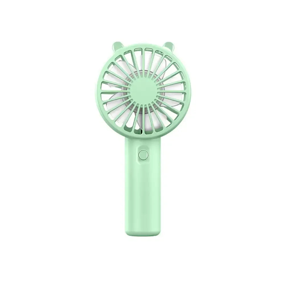 Portable Handheld Fan Small Cooling Fan USB Rechargeable Eyelash Eyelash Mute Cooler Handheld Fan Mini USB Rechargeable Desk