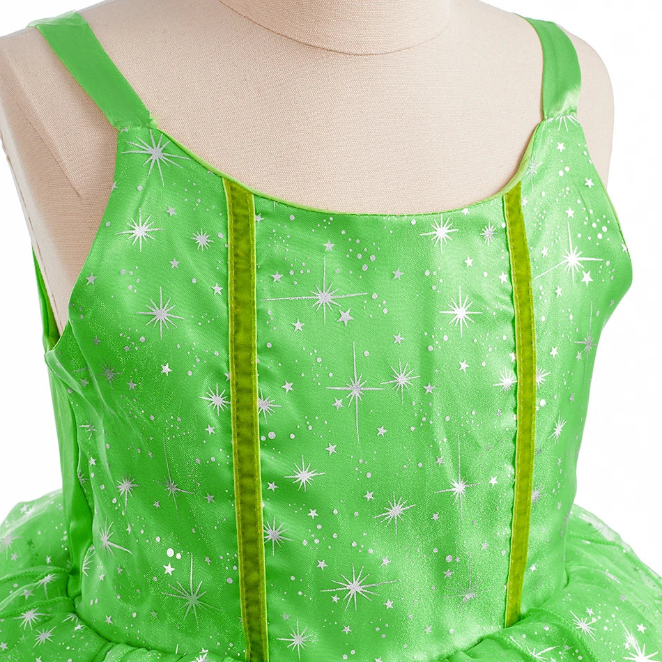 Kids Belle, Rapunzel, Cinderella, Anna, Elsa, Encanto Outfit