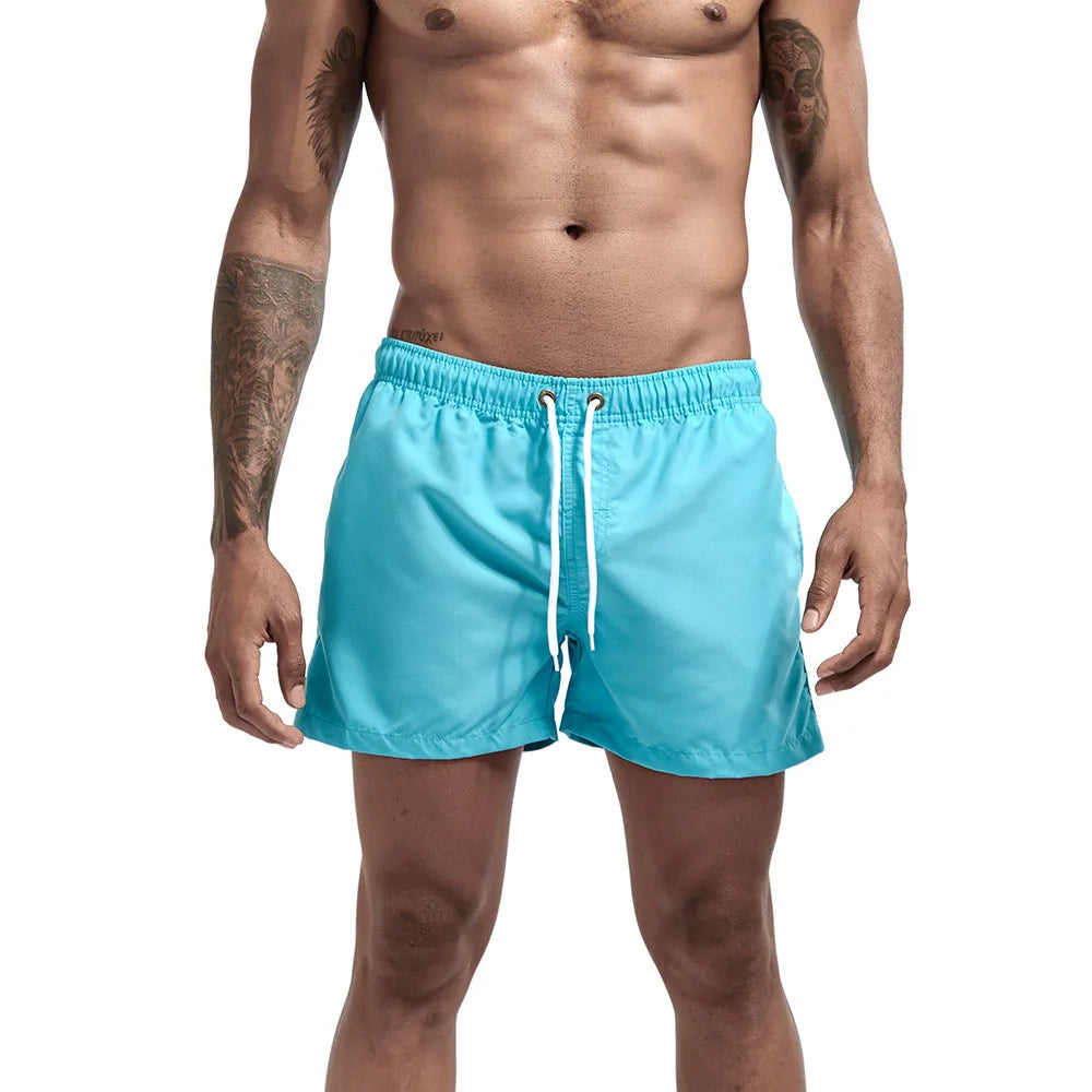 Swimsuits Man 2025 Summer Beach Shorts Mesh Lined Swimwear Board Shorts Male Men's Swimming Trunks Bathing Suit Sports Clothes