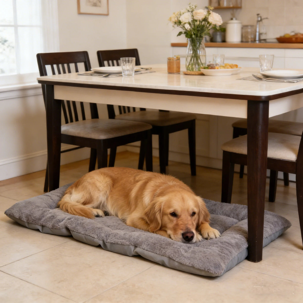 Extra Large Plush Dog Bed