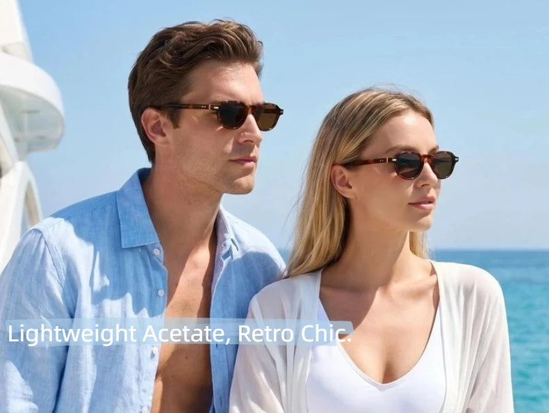 LumoGaze Retro UV400 Fashion Handmade Women's Sunglasses