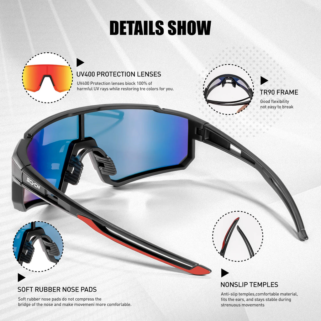 SCVCN Outdoor Sunglasses-Men/Women