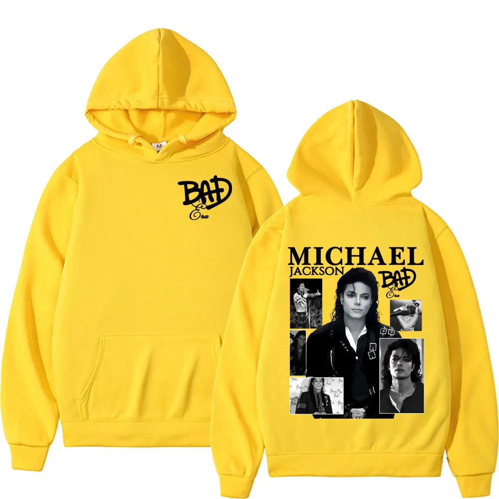 King of Pop Michael Jackson Bad Era Album Hooded Men/Women Sweatshirt