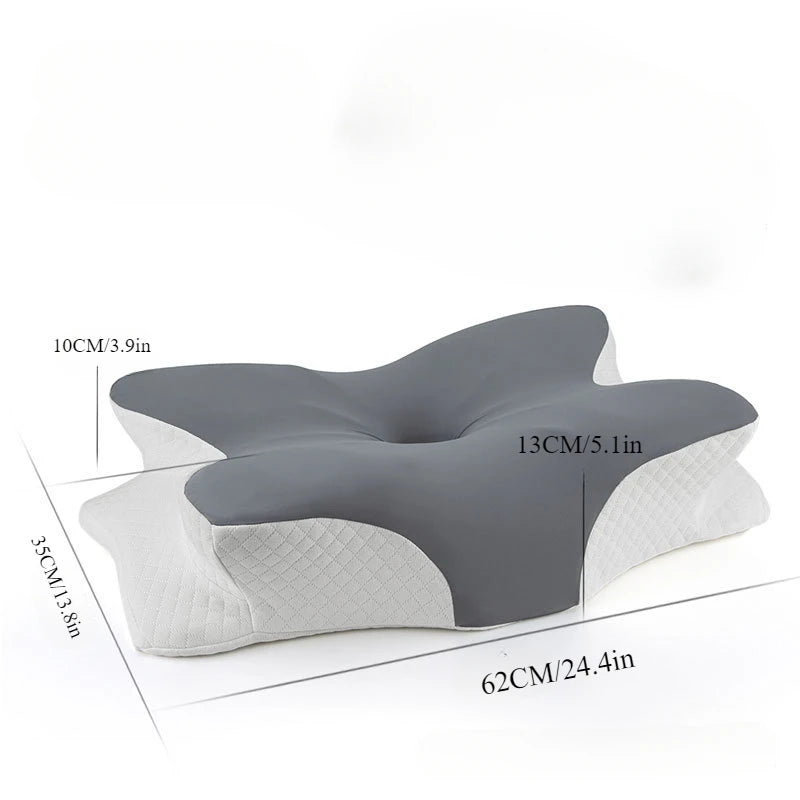 Ice Silk Pillowcase for Hair and Skin Butterfly Shaped Pillowcase for Butterfly Pillow
