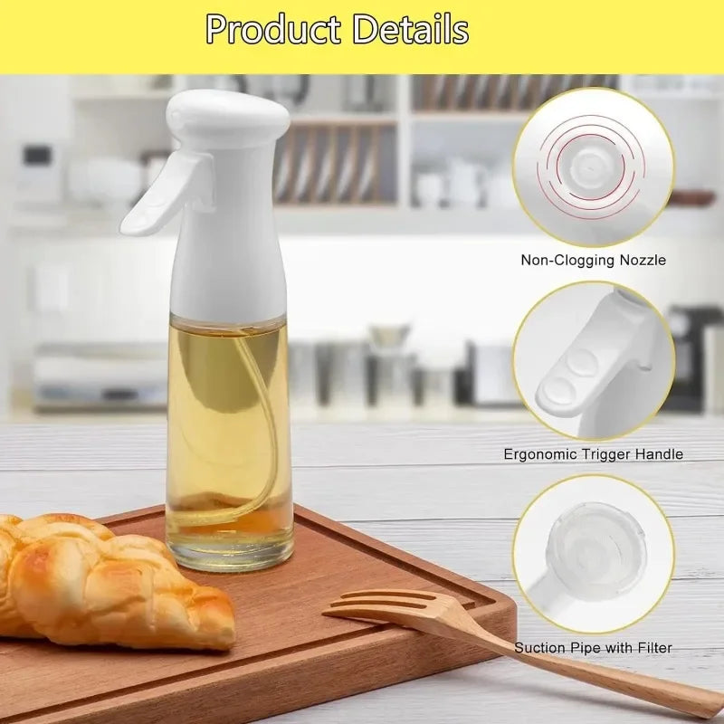 Olive Oil Dispenser Bottle Sprayer Mist-Kitchen Accessories