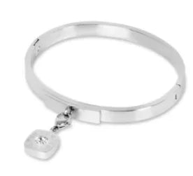 Beads Punk Gold Plated Thick Textured Open Bracelet Bangle for Women and Men