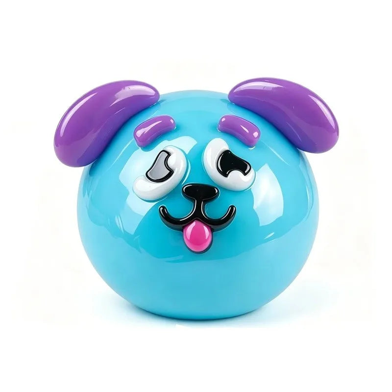 Smushers Squishy, Curiosities Dog Face Swap Squishy Toy, Soft Moldable Cute Slow Rise Squeeze Toy, Relaxing Sensory