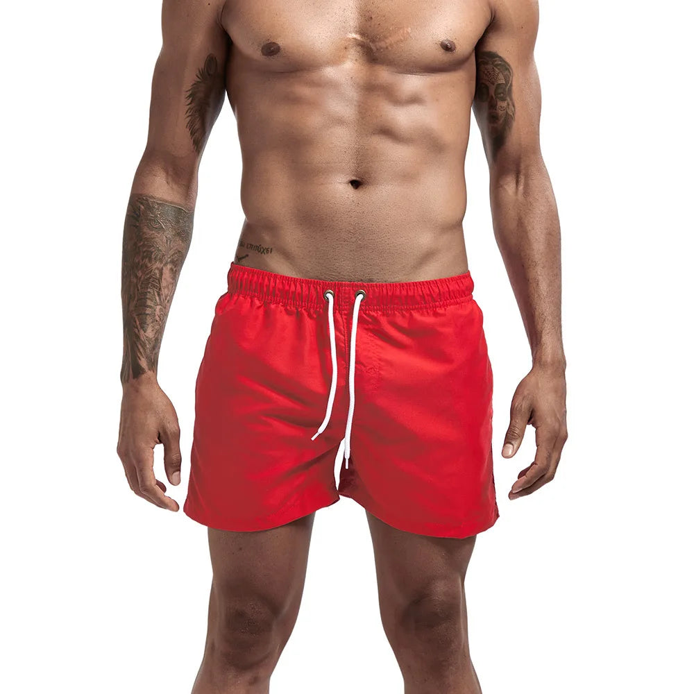 Swimsuits Man 2025 Summer Beach Shorts Mesh Lined Swimwear Board Shorts Male Men's Swimming Trunks Bathing Suit Sports Clothes