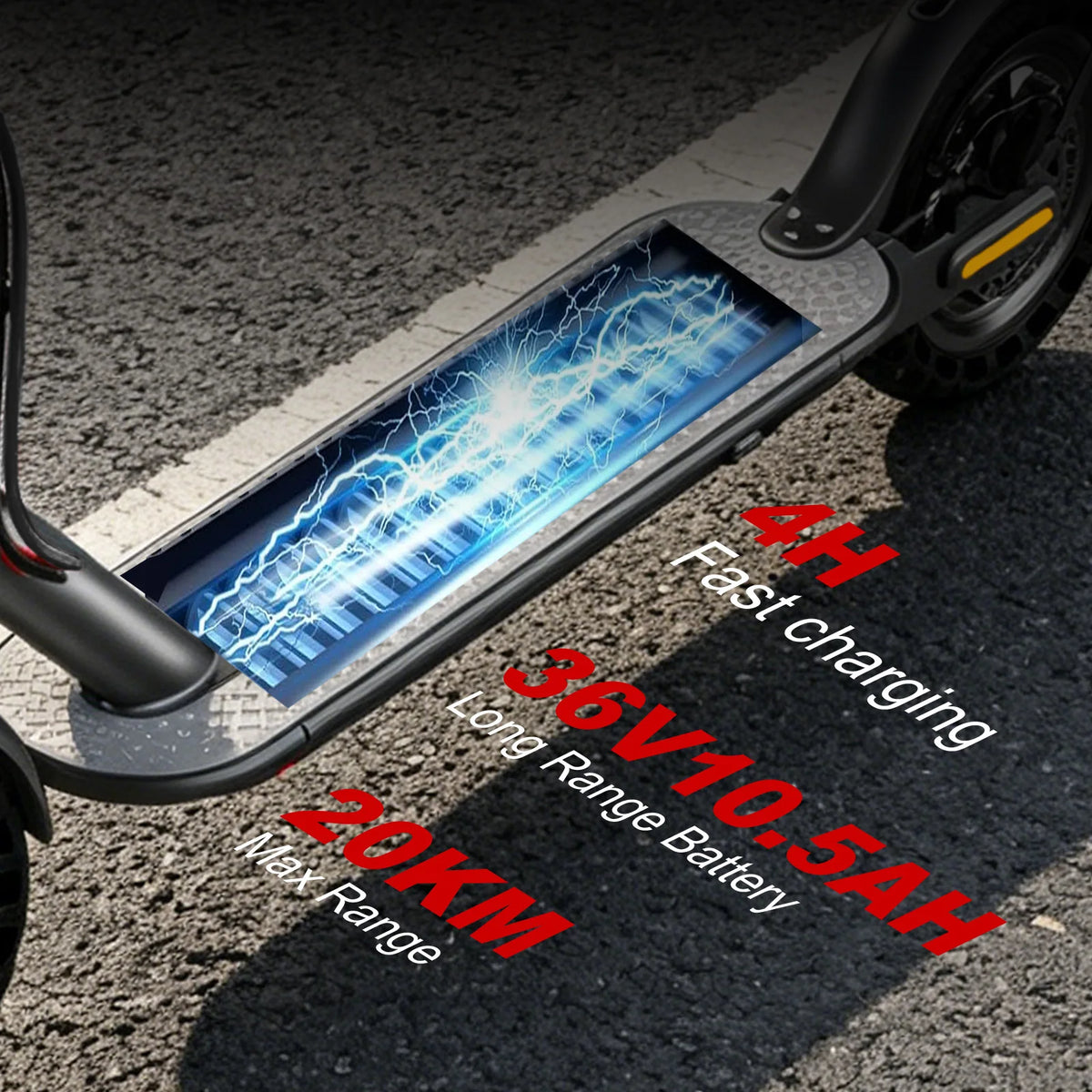 AOVOPRO Electric Scooter Smart Electric Scooter Maximum Speed: 19 miles per hour 350W Motor Range Per Charge-10 Miles