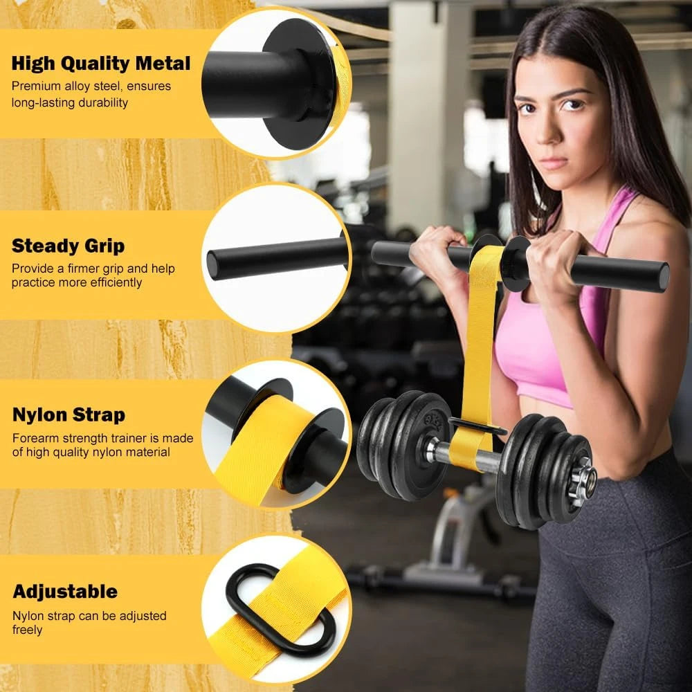 Portable Weight Lifting Grip for Kettlebell Plate Dumbbell- Home Gym Training