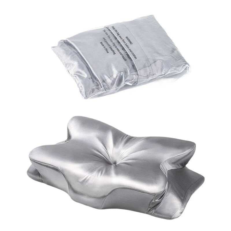 Ice Silk Pillowcase for Hair and Skin Butterfly Shaped Pillowcase for Butterfly Pillow
