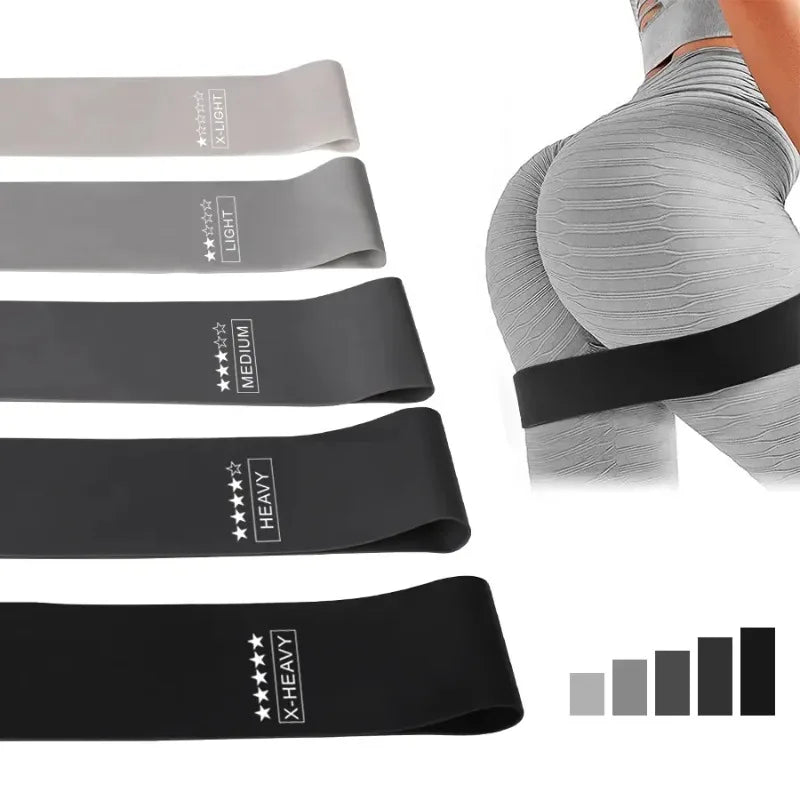 Fitness Workout Training Resistance Bands Stretching Elastic Pilates Crossfit Gym Equipment