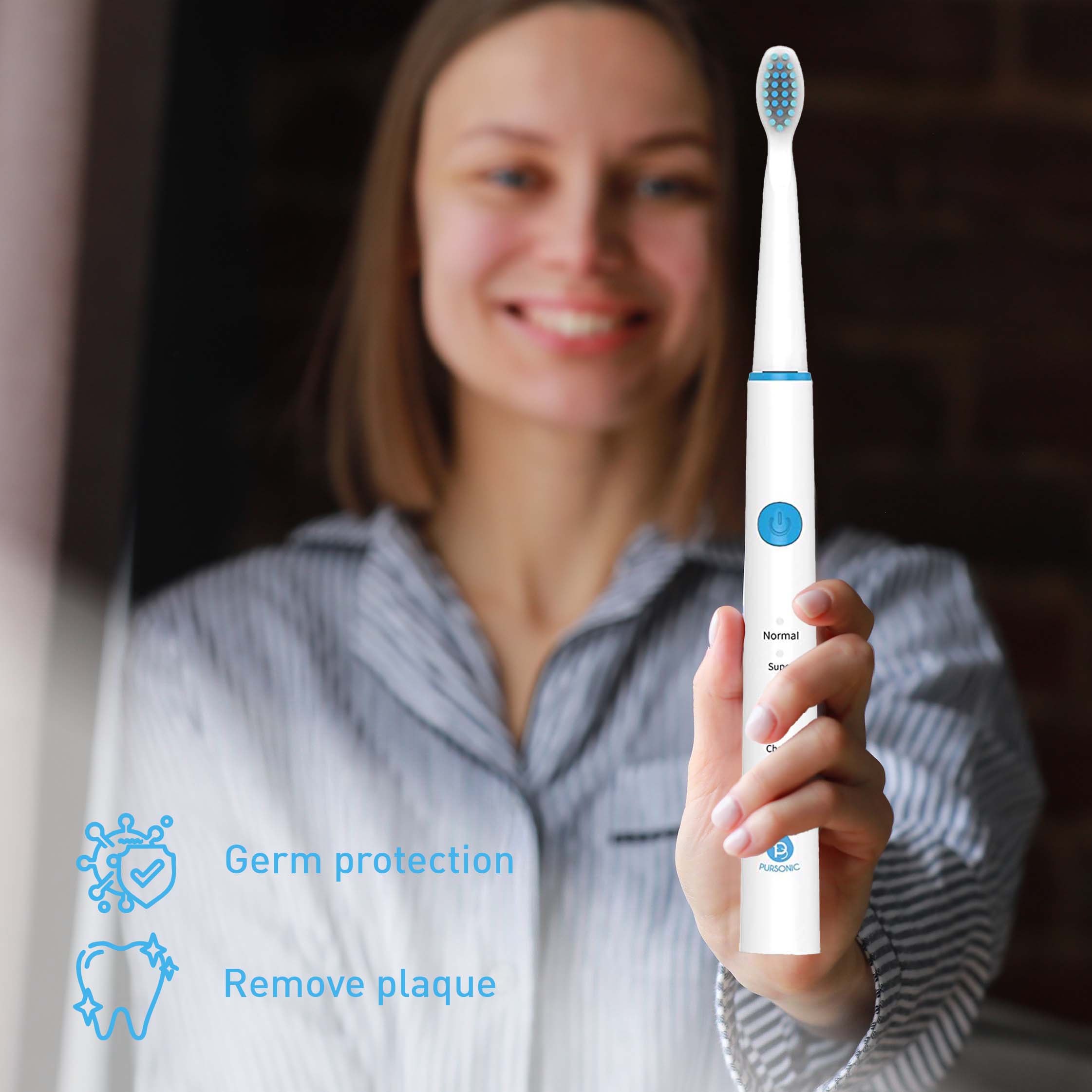 USB Rechargeable Electric Toothbrush