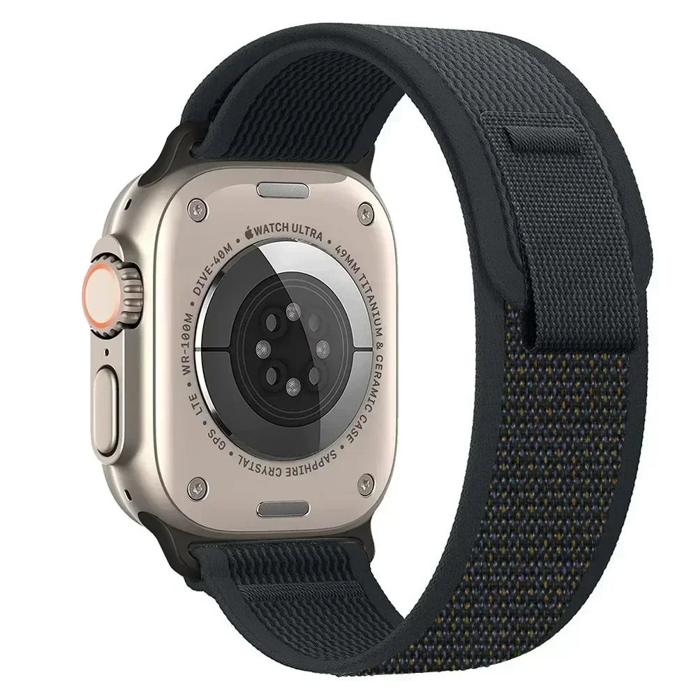 Nylon Trail loop correa For Apple Watch Ultra 2-3 49mm 45mm 44mm 42mm 46mm 41mm bracelet iWatch Series 11 10 9 8 7 6 5 SE Strap