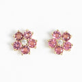 Blossom Earrings- Pink Tourmaline