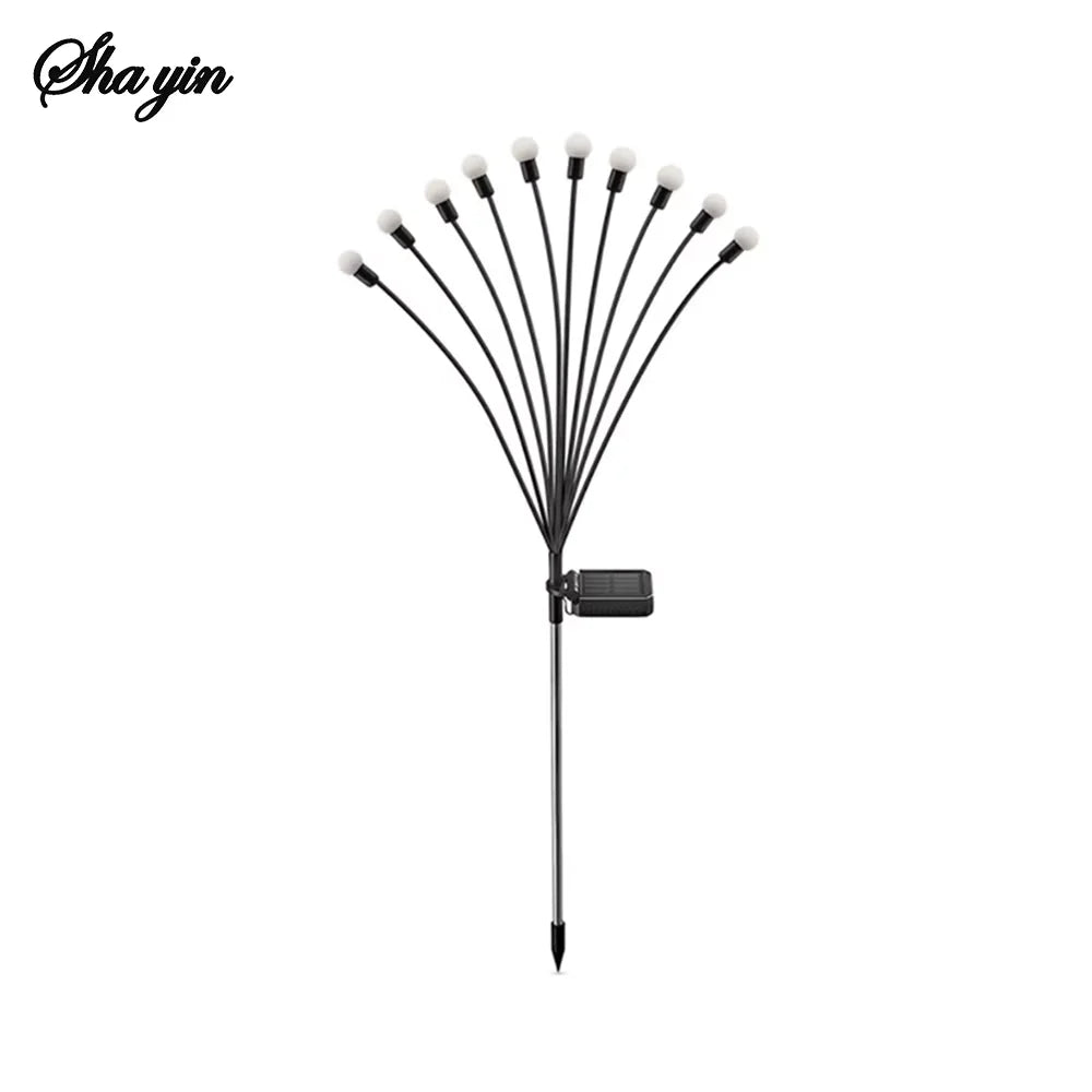Solar Lawn Light, Outdoor Courtyard Garden Plug-In Light, Outdoor Waterproof Camping Light