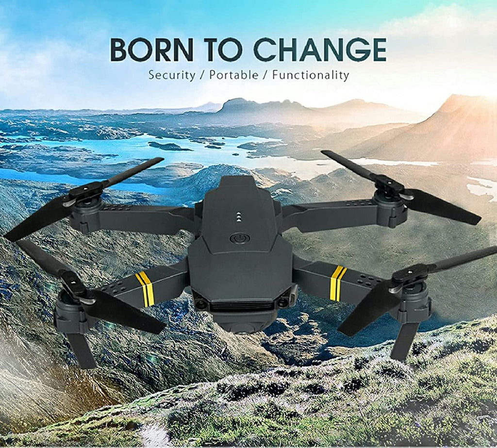 4K HD Dual Camera RC FPV WiFi Portable Wide Angle Foldable Quadcopter Drone