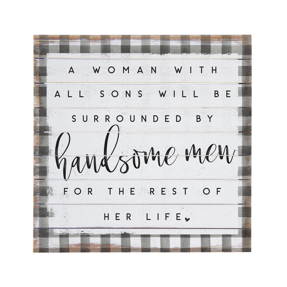 Woman With Sons